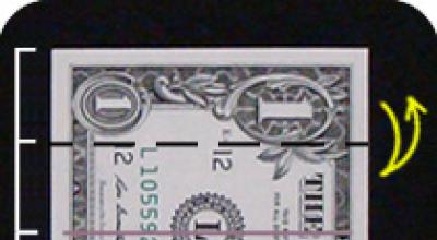 마스터 클래스 : 자신의 손으로 돈으로 종이 접기를 만드는 방법 지폐에서 나비